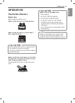 Preview for 21 page of LG LSSG3016 Series Owner'S Manual