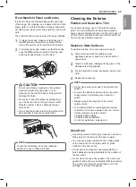 Preview for 45 page of LG LSSG3016 Series Owner'S Manual