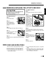 Preview for 35 page of LG LSWD305ST User'S Manual And Cooking Manual