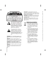 Preview for 2 page of LG LV300N-B Instruction Manual