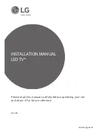 LG LV640S Installation Manual preview