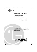 LG LX-D2560 Owner'S Manual preview