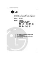 Preview for 1 page of LG LX-D5230 Owner'S Manual