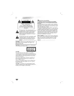 Preview for 2 page of LG LX-D5230 Owner'S Manual