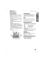 Preview for 13 page of LG LX-D5230 Owner'S Manual