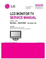 Preview for 1 page of LG M2794DP-PZL Service Manual