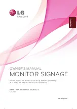 Preview for 1 page of LG M4214C Owner'S Manual