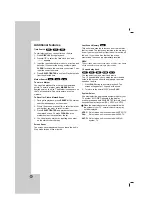 Preview for 16 page of LG MBD102 Owner'S Manual