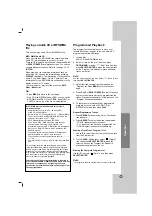 Preview for 17 page of LG MBD102 Owner'S Manual