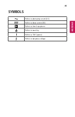 Preview for 45 page of LG MiniBeam PF1500W Owner'S Manual