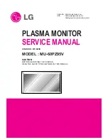 LG MU-60PZ95V Service Manual preview