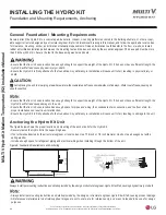 Preview for 24 page of LG MULTI V HYDRO KIT ARNH423K2A4 Installation Manual