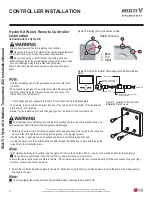 Preview for 72 page of LG MULTI V HYDRO KIT ARNH423K2A4 Installation Manual