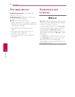 Preview for 50 page of LG MusicFlow H5 Owner'S Manual