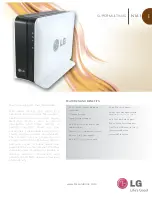 Preview for 1 page of LG N1A1DD1 Specifications