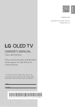 LG OLED C27 Series Owner'S Manual preview