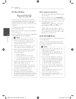 Preview for 22 page of LG OM5541 Owner'S Manual