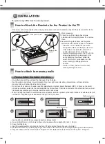 Preview for 4 page of LG OTW150 Install Manual