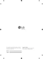 Preview for 14 page of LG OTW630B Installation Manual