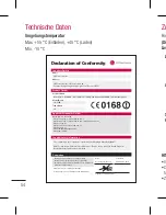 Preview for 56 page of LG P500 User Manual