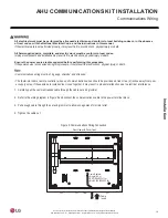 Preview for 19 page of LG PAHCMS000 Installation Manual