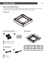 Preview for 3 page of LG PEDESTAL WDPS1 Series Installation Instructions Manual