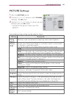 Preview for 49 page of LG PG65U Owner'S Manual