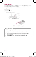 Preview for 16 page of LG Pocket Photo PD221 Owner'S Manual