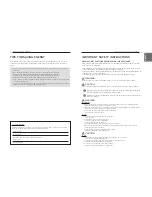 Preview for 2 page of LG PREMTB001 Owners And Installation Manual