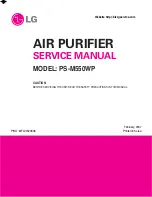 Preview for 1 page of LG PS-M550WP Service Manual