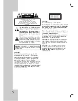 Preview for 2 page of LG RC199H Owner'S Manual