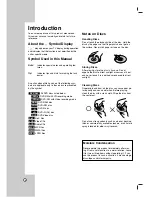 Preview for 6 page of LG RC199H Owner'S Manual