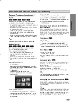 Preview for 31 page of LG RC278 Owner'S Manual