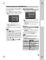 Preview for 25 page of LG RC897T -  - DVDr/ VCR Combo Owner'S Manual