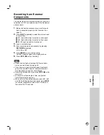 Preview for 47 page of LG RC897T -  - DVDr/ VCR Combo Owner'S Manual