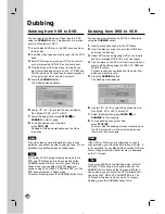 Preview for 48 page of LG RC897T -  - DVDr/ VCR Combo Owner'S Manual