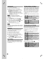 Preview for 54 page of LG RC897T -  - DVDr/ VCR Combo Owner'S Manual