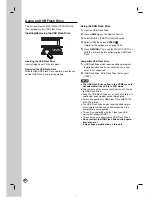 Preview for 62 page of LG RC897T -  - DVDr/ VCR Combo Owner'S Manual