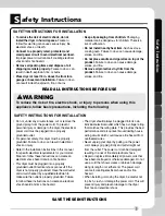 Preview for 5 page of LG RC9011A Owner'S Manual