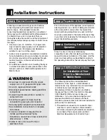 Preview for 7 page of LG RC9011A Owner'S Manual