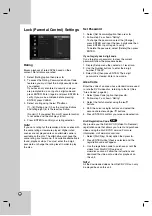 Preview for 20 page of LG RH178H Owner'S Manual