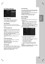 Preview for 21 page of LG RH178H Owner'S Manual