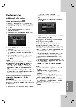 Preview for 53 page of LG RH178H Owner'S Manual