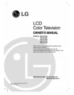 Preview for 1 page of LG RM-23LZ50 Owner'S Manual