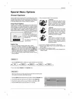 Preview for 21 page of LG RM-23LZ50 Owner'S Manual