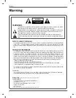 Preview for 2 page of LG RM-23LZ55C Owner'S Manual