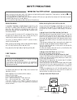 Preview for 3 page of LG RM-26LZ30 Service Manual