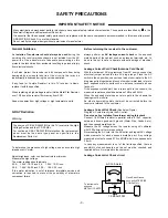 Preview for 3 page of LG RM-30LZ50C Service Manual