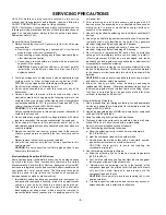 Preview for 4 page of LG RM-30LZ50C Service Manual