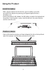 Preview for 3 page of LG Rolly Keyboard User Manual